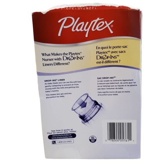 Playtex Bottles Playtex Nurser Drop Ins Liners Playtex Drop Ins Bottles Liners - Picture 10 of 15